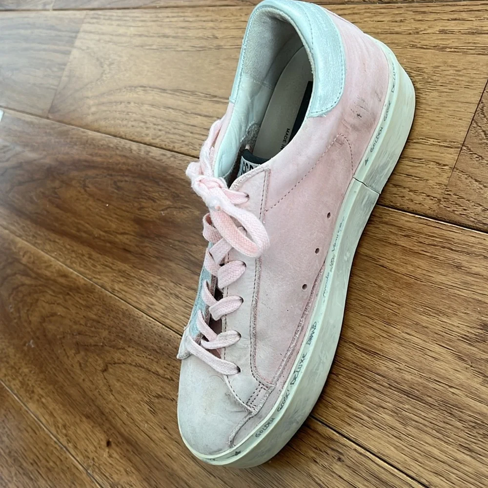 Golden goose 37 pink sneakers ggdb hi star - Picture 3 of 8